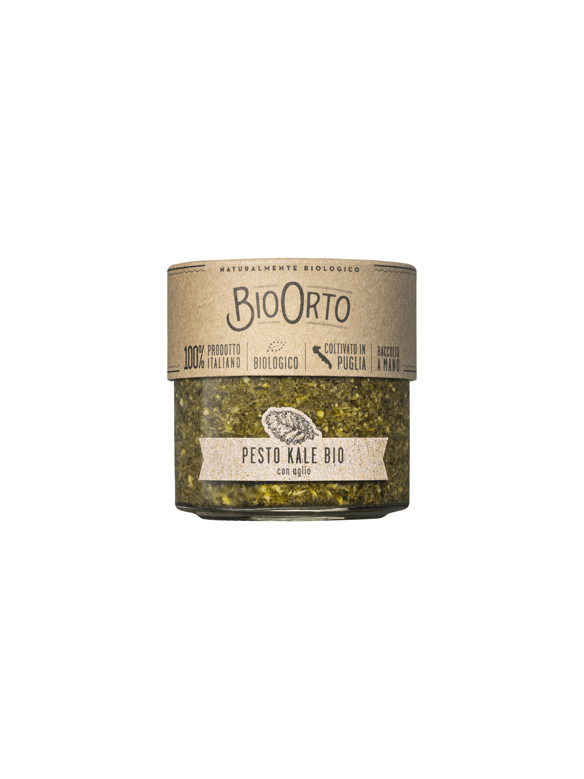 BioOrto ökoloogiline pesto lehtkapsa ja küüslauguga, 180 g (12)