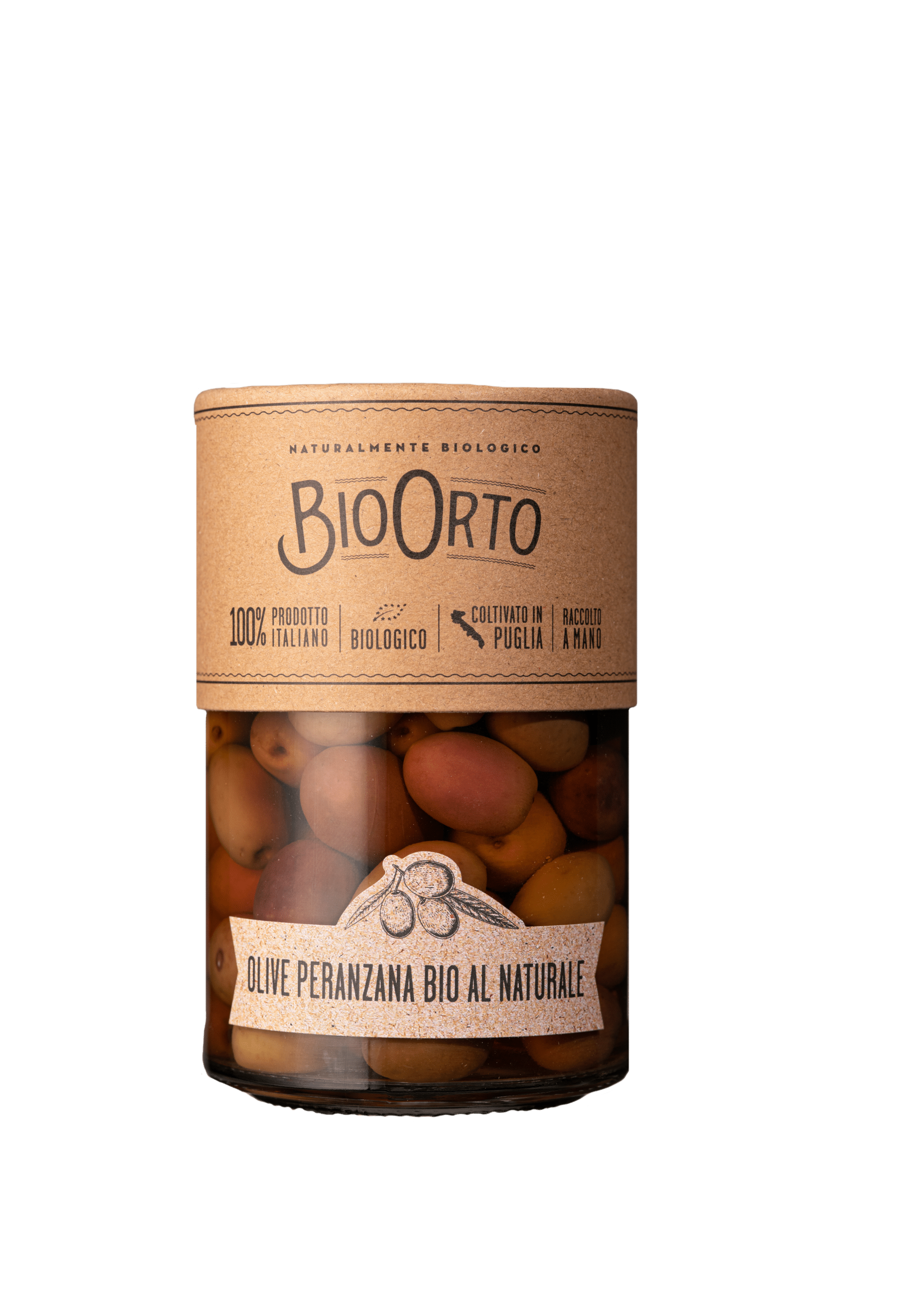 BioOrto ökoloogilised Peranzana oliivid vees 350 g (6)