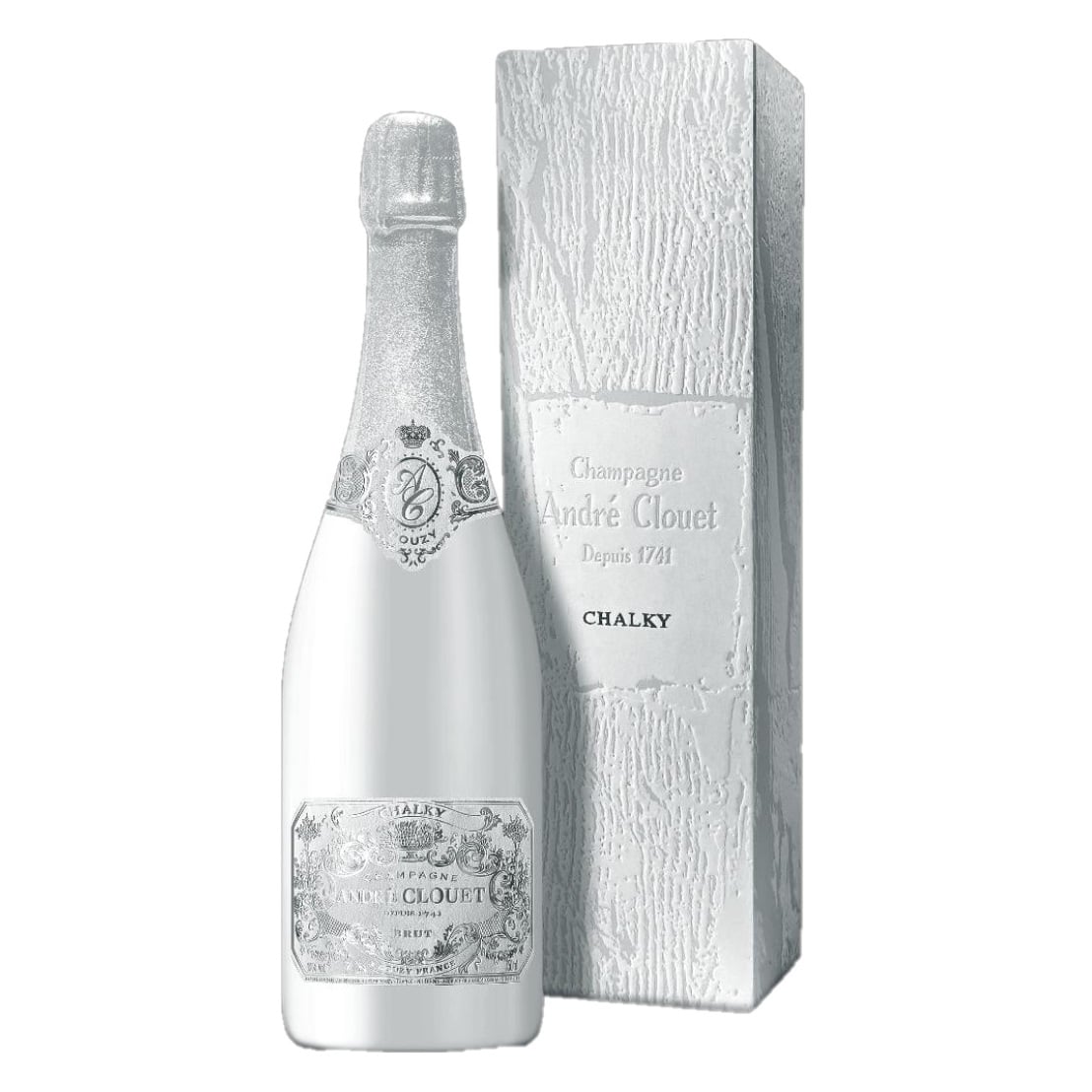 Champagne André Clouet Chalky Brut karbis (Chardonnay) 750 ml 12,5 % vol