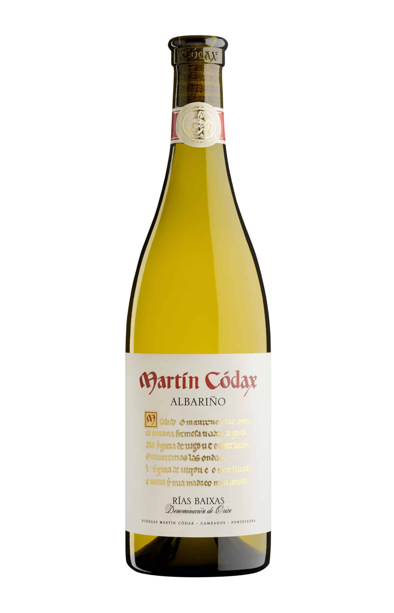 Martin Codax Albarińo Rias Baixas “Martin Codax” 750 ml 12%, 12,5% / 13% vol