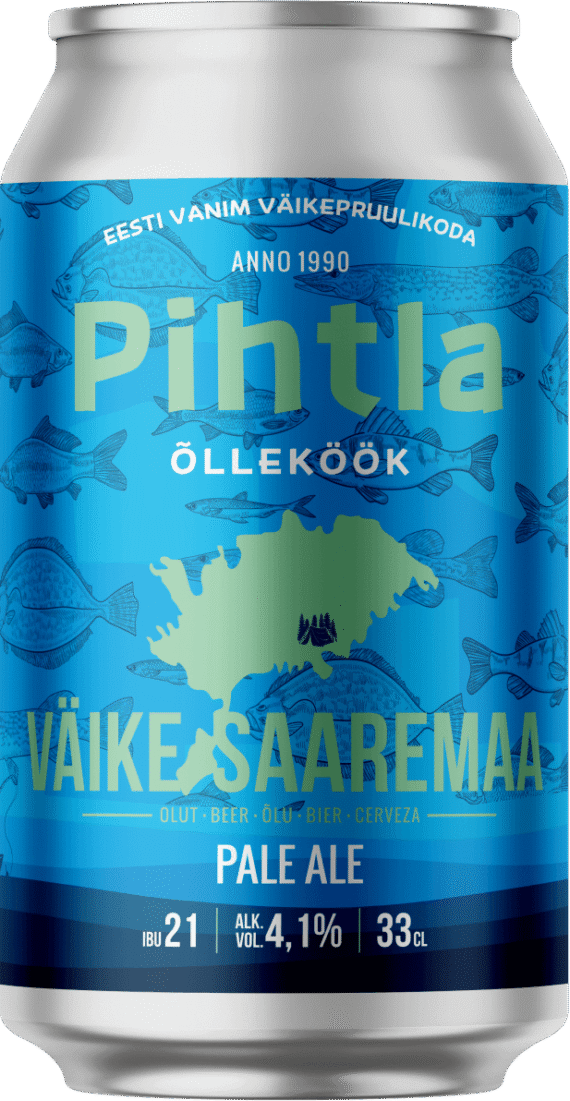 Pihtla käsitööõlu "Väike Saaremaa" Pale Ale 330 ml purk 4,1% (12) - Image 3