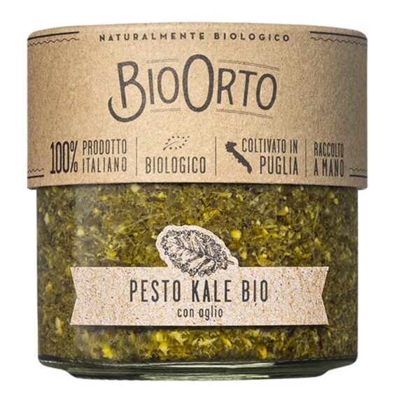BioOrto ökoloogiline pesto lehtkapsa ja küüslauguga, 180 g (12) - Image 2