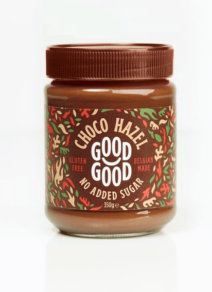 Good Good šokolaadimaitseline sarapuupähkli kreem steviaga 350 g (6)