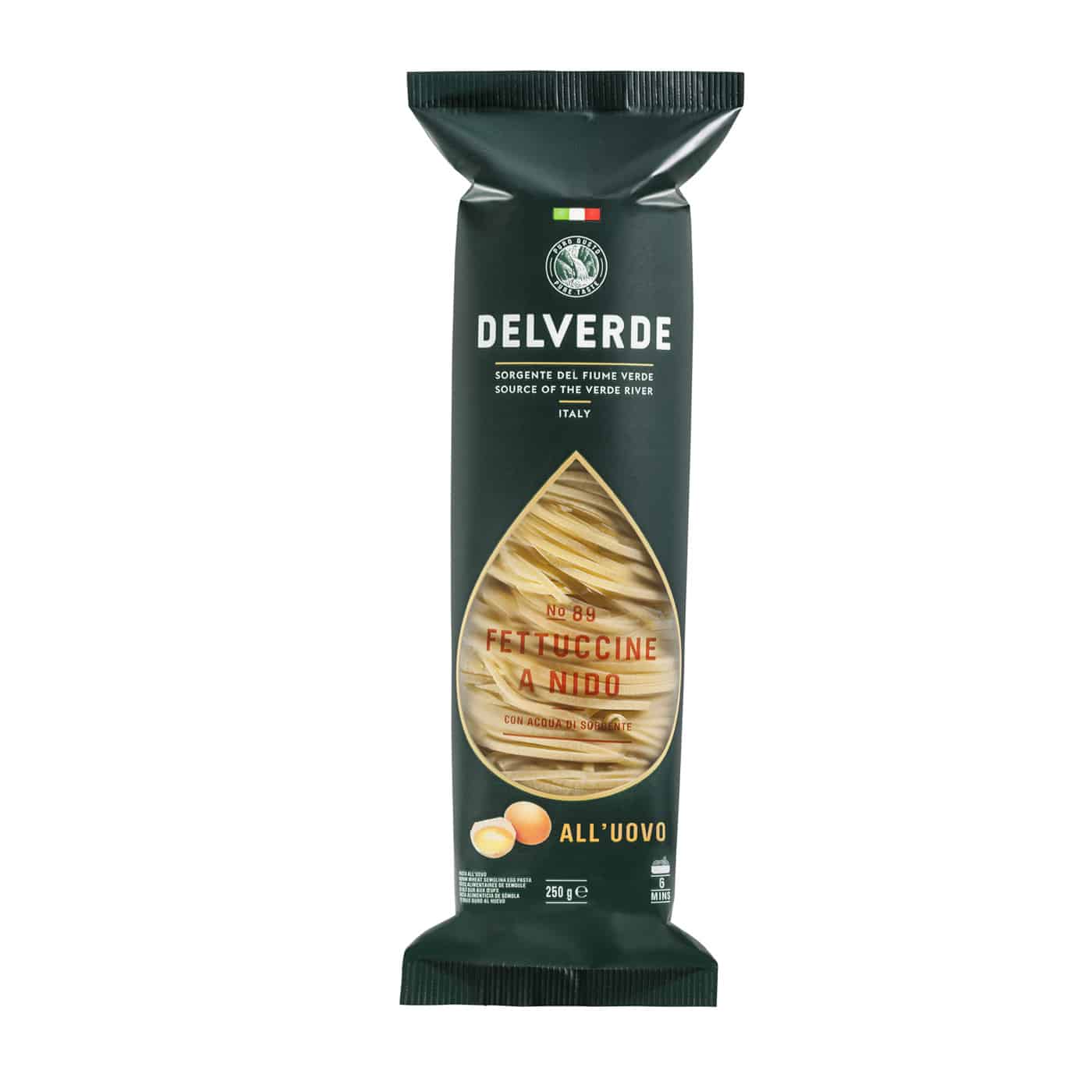 Delverde Fettuccine munaga 250 g (12)