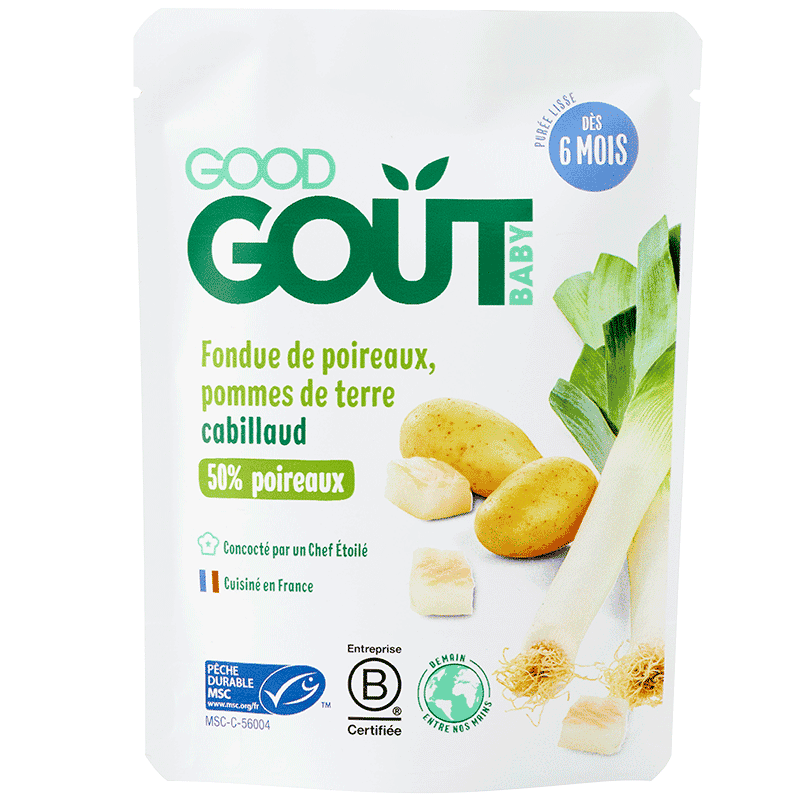 Good Gout öko porru fondüü kartuli ja tursagalihaga, peale 6. elukuud 190 g (8)