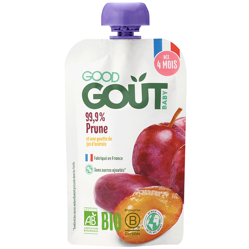 Good Gout öko ploomipüree, peale 4. elukuud 120 g (10)