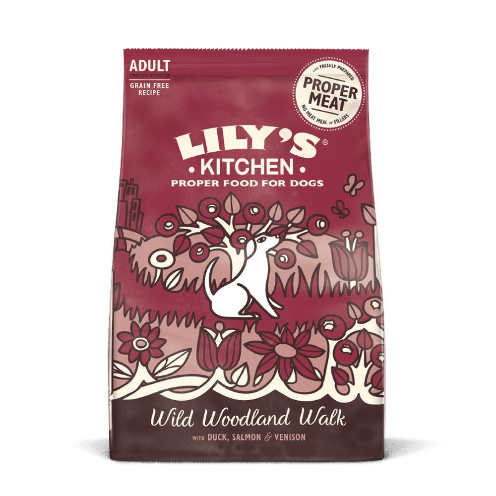 Lily’s Kitchen kuivtoit koertele: hirveliha, pardi, lõhega ja köögiviljadega 7kg (1)