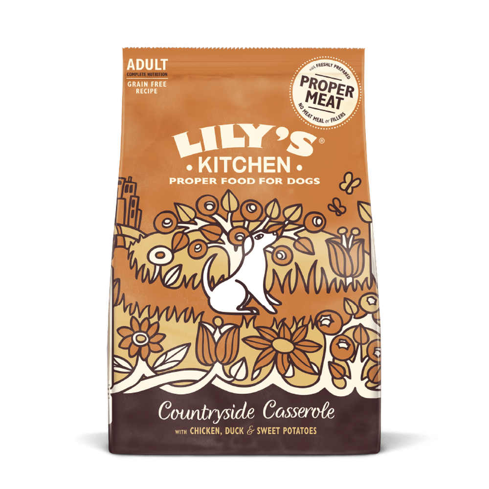 Lily’s Kitchen kuivtoit koertele: kana, pardi ja köögiviljadega 7kg (1)