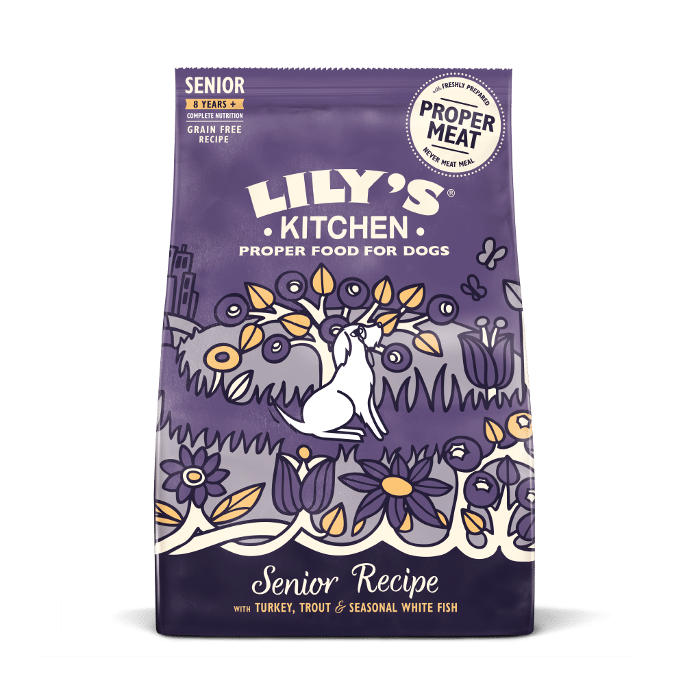 Lily’s Kitchen kuivtoit koertele 8+ aastat: lõhe, forelli, kalkuni ja köögiviljadega (gluteenivaba) 7kg (1)