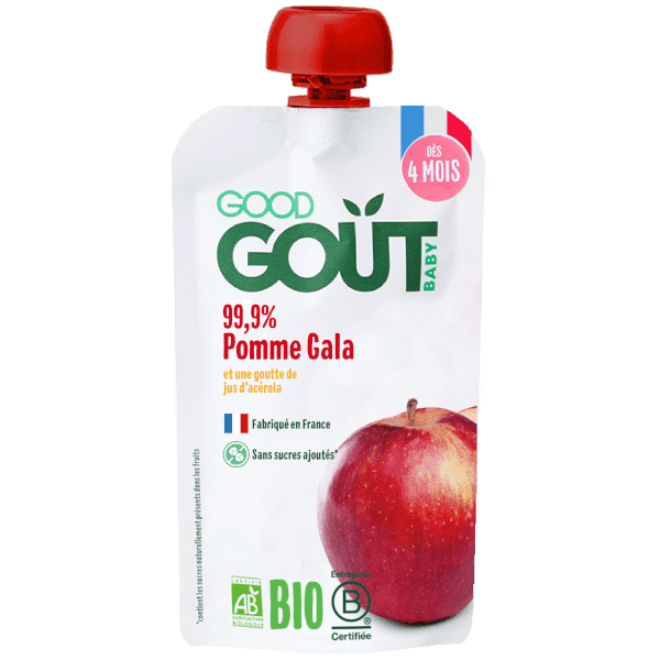 Good Gout öko õunapüree, peale 4. elukuud 120g (10)