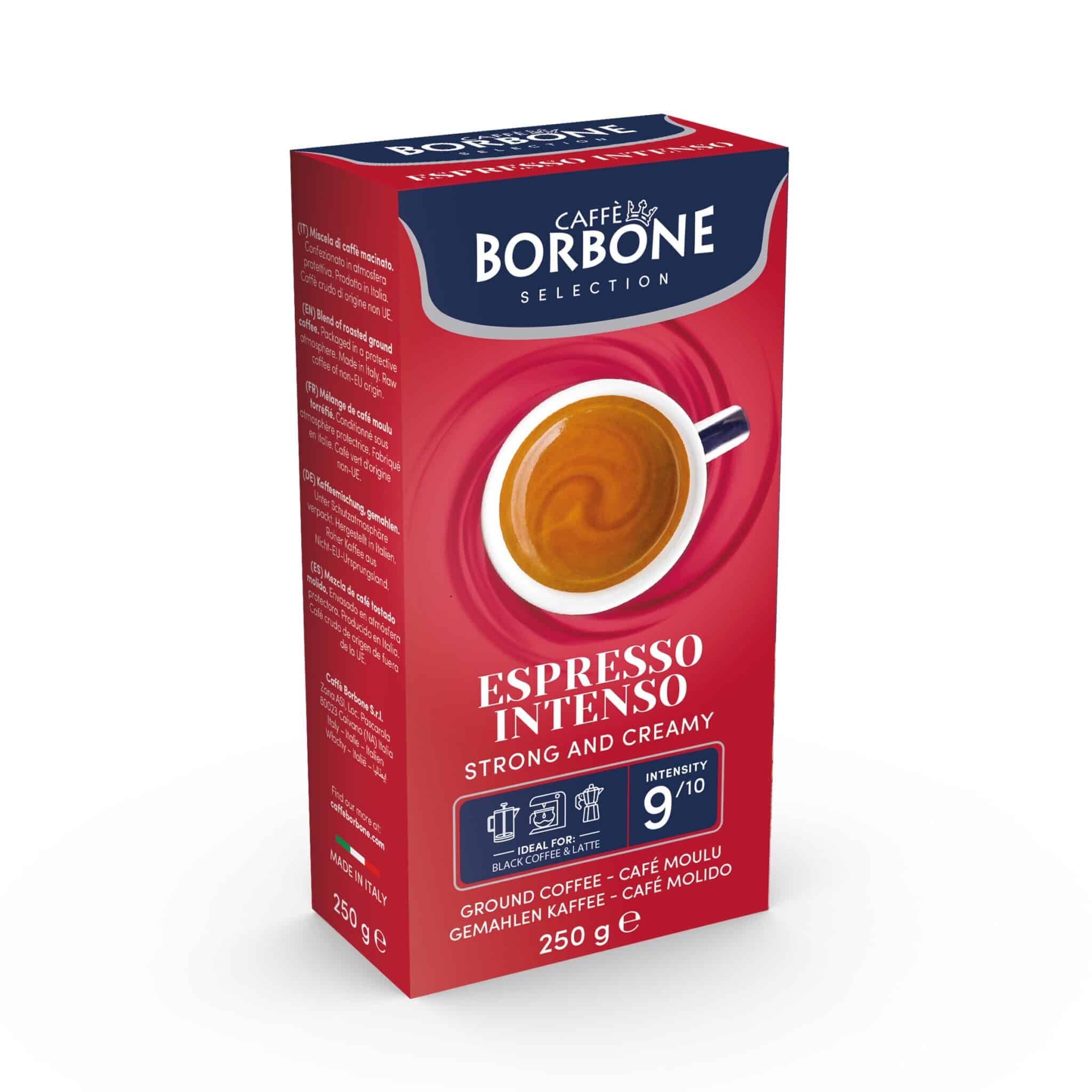 Borbone jahvatatud kohv Espresso Intenso 250g (16)