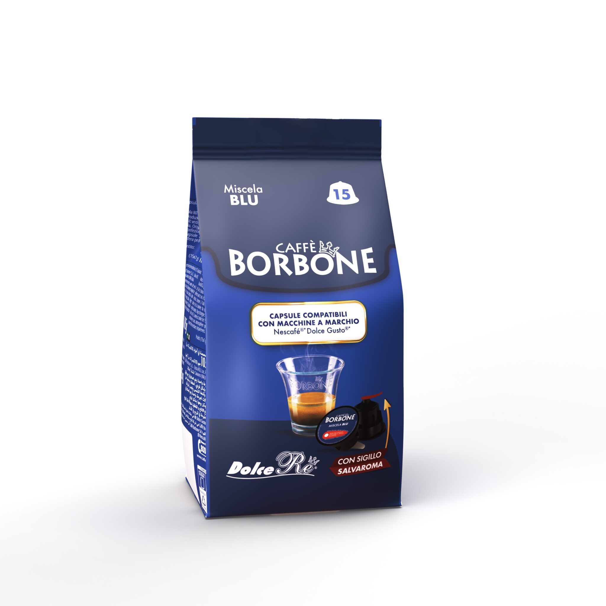Borbone kohvikapslid DOLCE GUSTO BLUE BLEND 15tk (6)