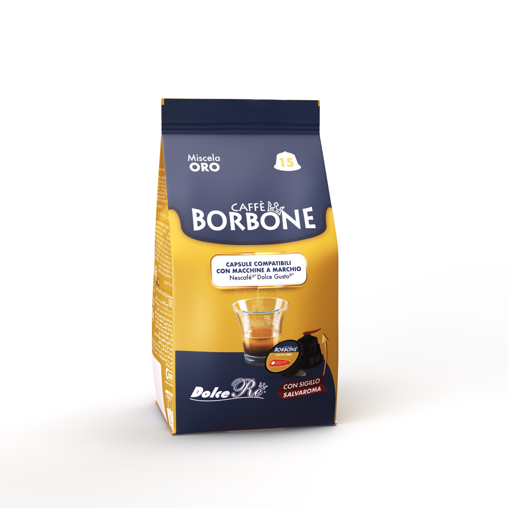 Borbone kohvikapslid DOLCE GUSTO GOLDEN BLEND 15tk (6)