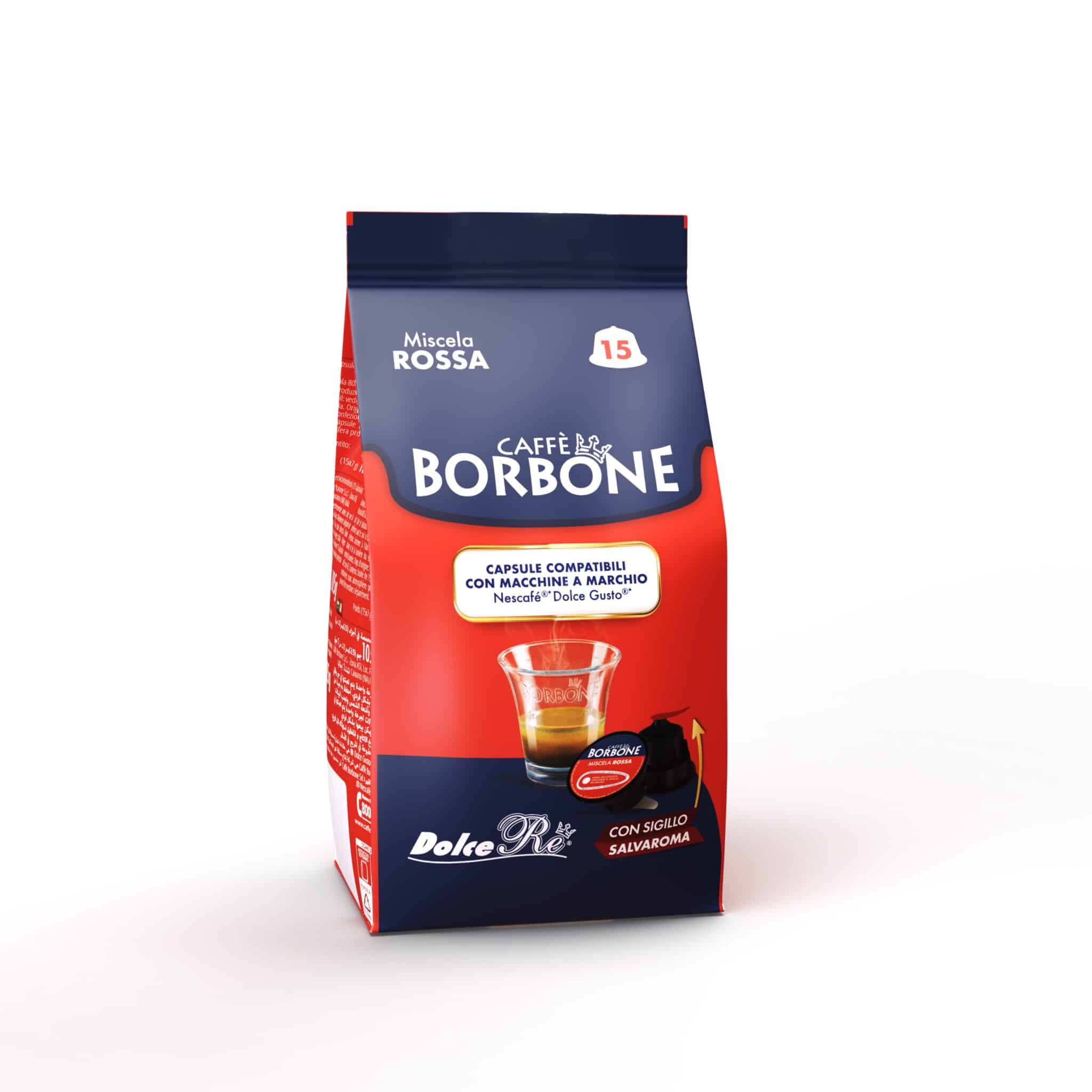 Borbone kohvikapslid DOLCE GUSTO RED BLEND 15tk (6)