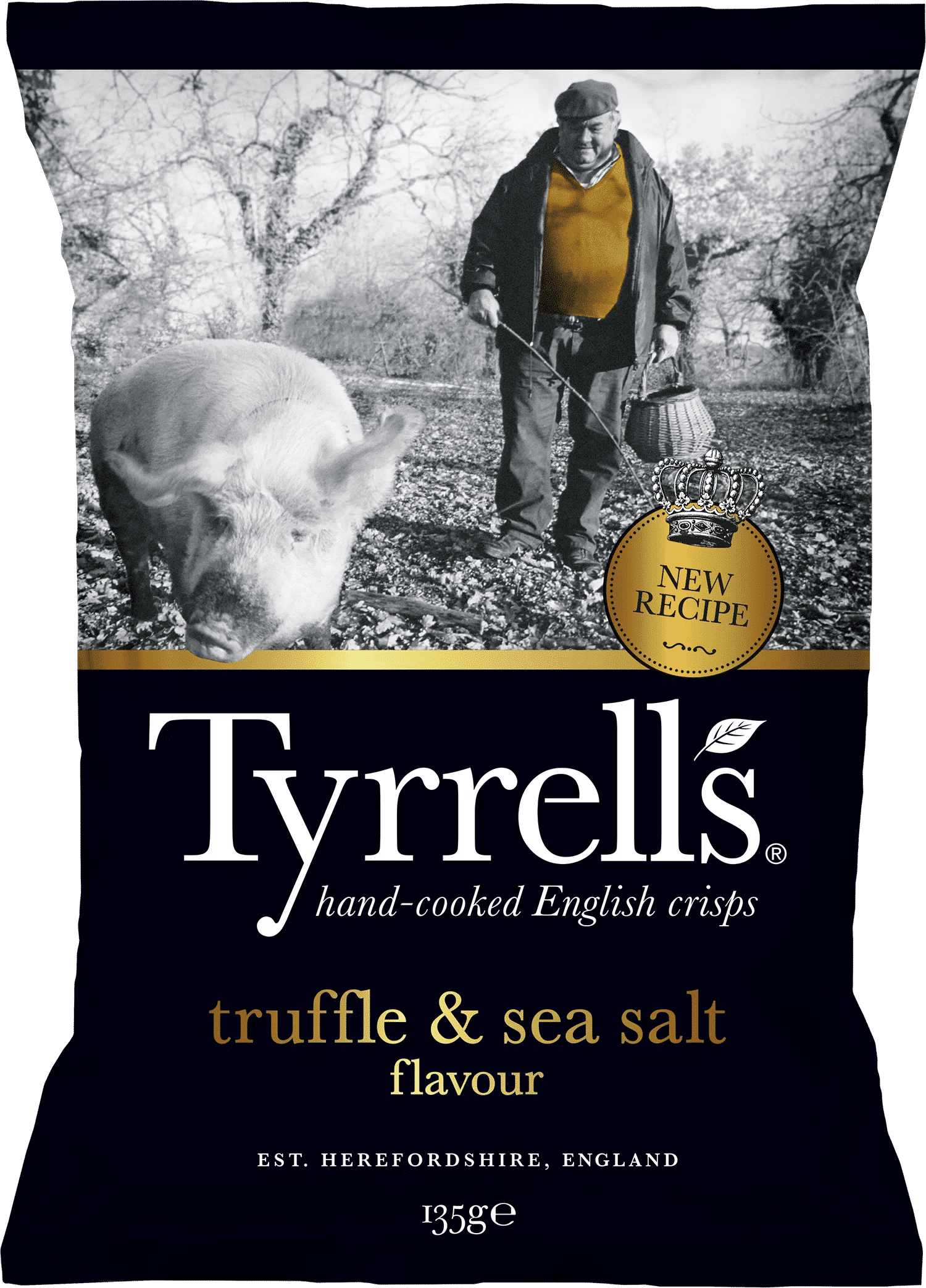 Tyrrell’s kartulikrõpsud trühvli ja meresoolaga 135 g (8)