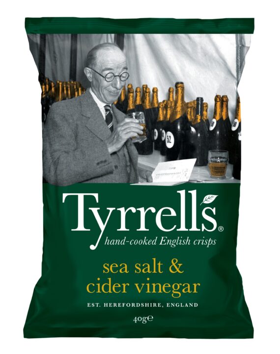 Tyrrell's kartulikrõpsud siidriäädika ja meresoolaga 40 g (24) - Image 3